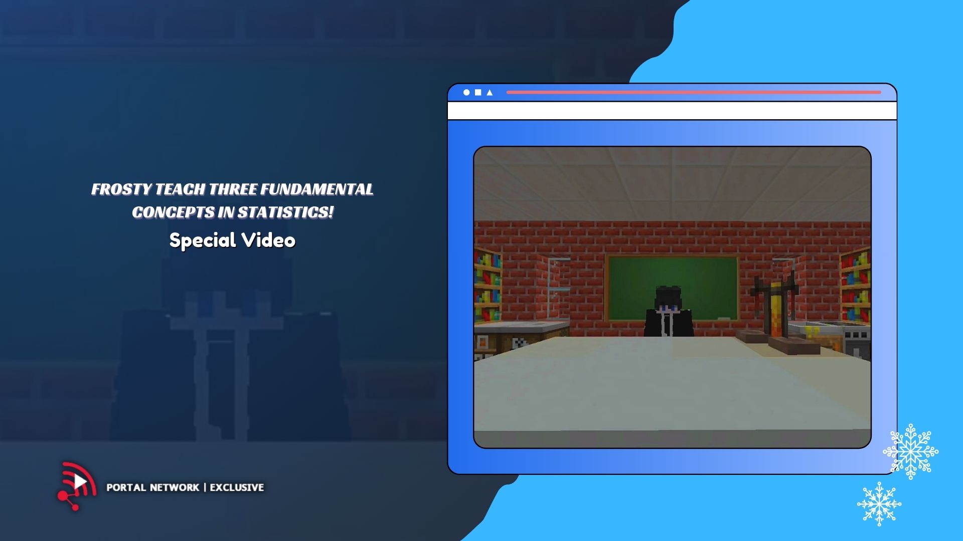 ❄️ FROSTY TEACH THREE FUNDAMENTAL CONCEPTS IN STATISTICS! (Special Video)